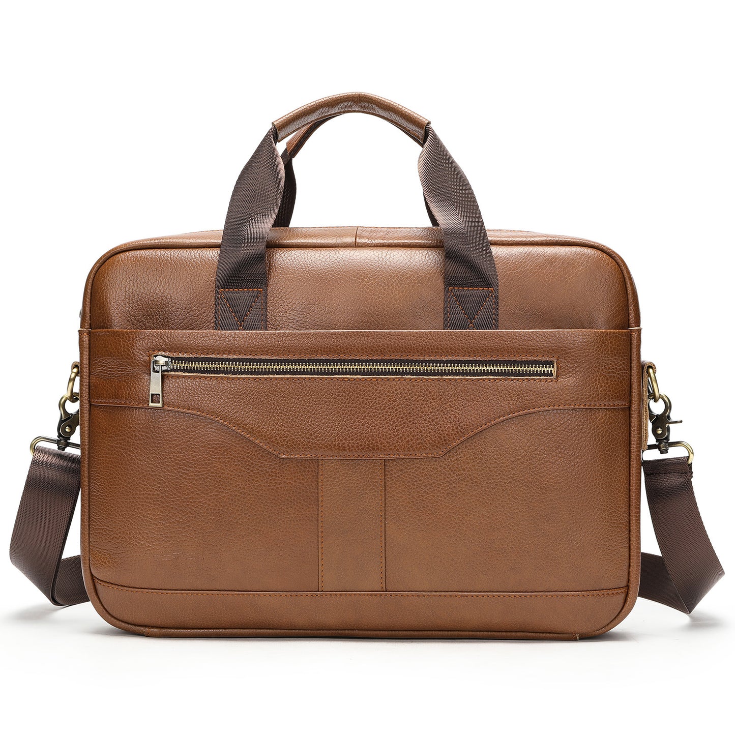 Men's Leather Business Retro First Layer Cowhide Men's Briefcases