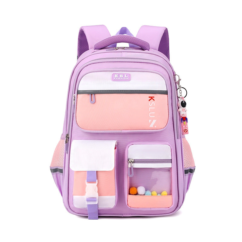 British Large Capacity Waterproof Rucksack Three Elementary School Students' Schoolbags