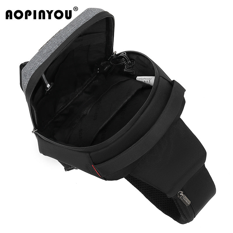 Men's Waterproof Lightweight Motorcycle Summer High-grade Men's Chest Bags