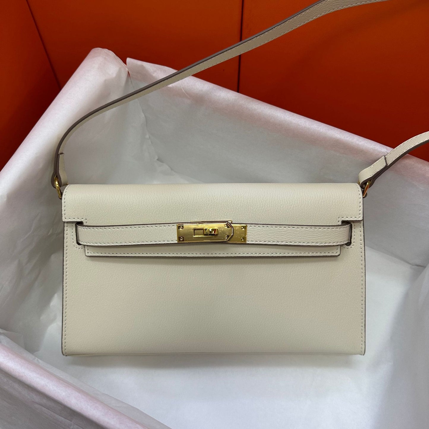 Women's Pattern Genuine Leather Kelly Underarm High-grade Armpit Bags