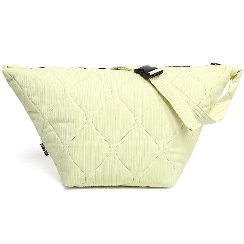 Women's Winter Large Nylon Down Cotton Dumpling Bags
