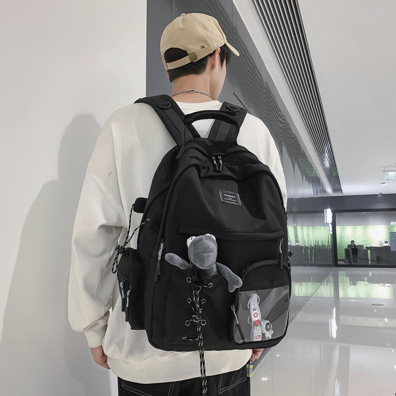 Women's & Men's & Aviation Design Street Fashion Leisure Backpacks