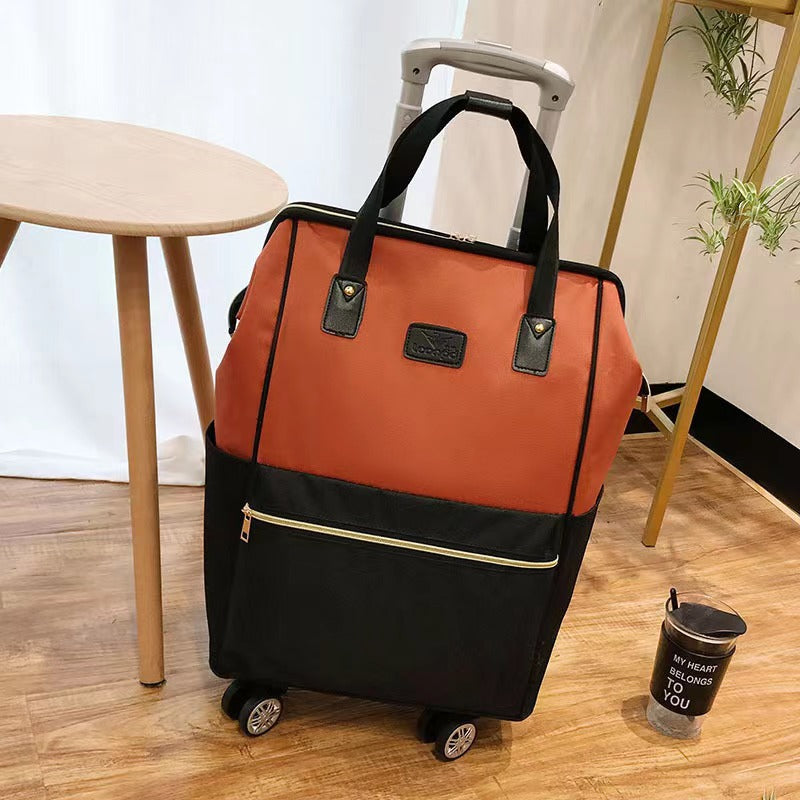 Men's Korean Style Portable Large Capacity Waterproof Travel Bags