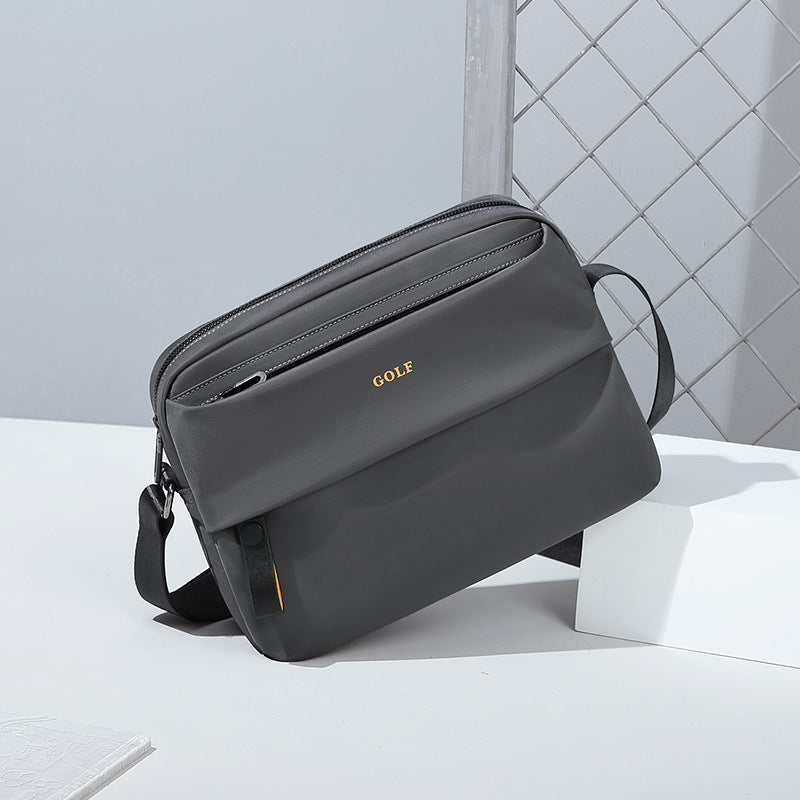 Men's Fashion Trendy Canvas Message Oxford Cloth Bags