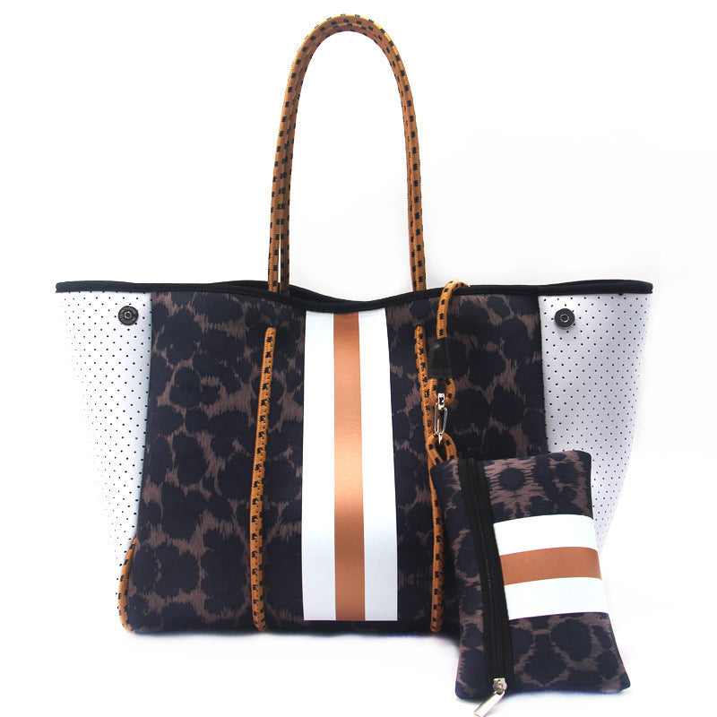 Women's Fashion Neoprene Big Large Beach Travel Bags
