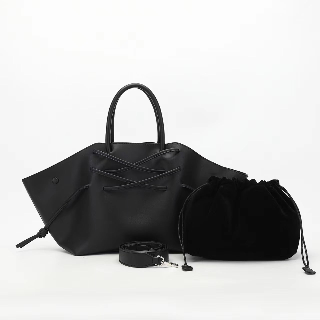 Idle Style Large Capacity Commuter Simple Handmade Shoulder Bags