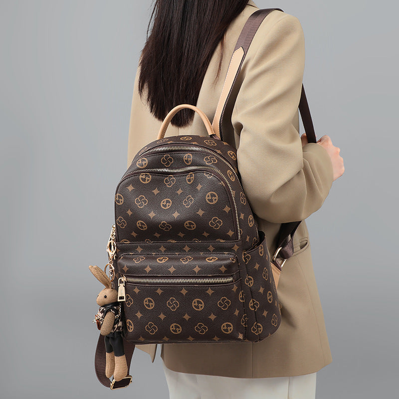 Female Fashion Printing Large Capacity Portable Backpacks