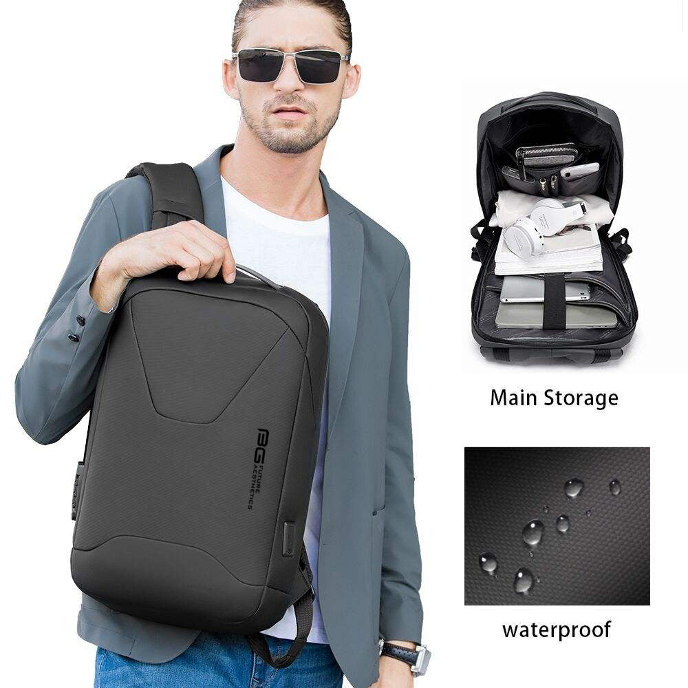 Men's Cool Technology Fashion Business Charging Backpacks