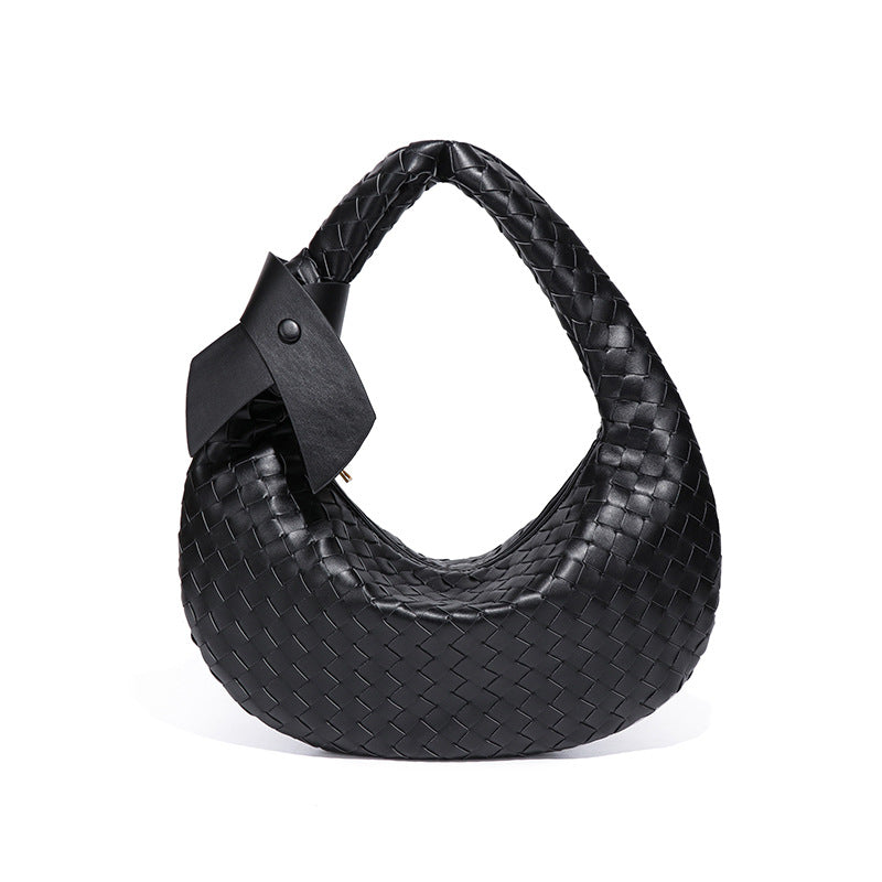 Women's Idle Style Trendy Crescent Dumpling Fashionable Shoulder Bags