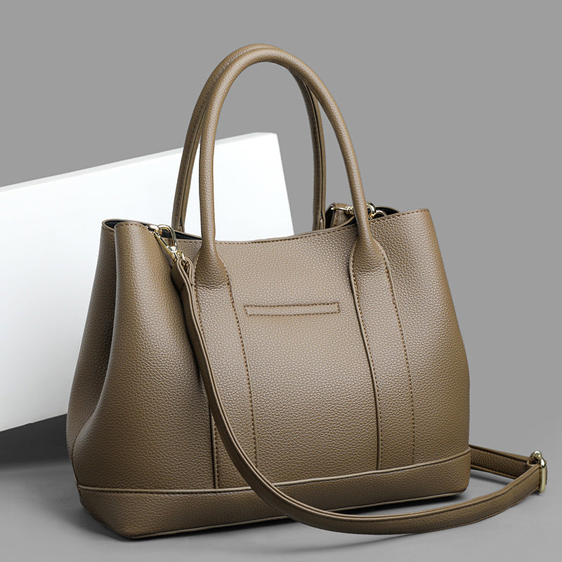 Women's Korean Style Fashion Mom Commuter Large Shoulder Bags