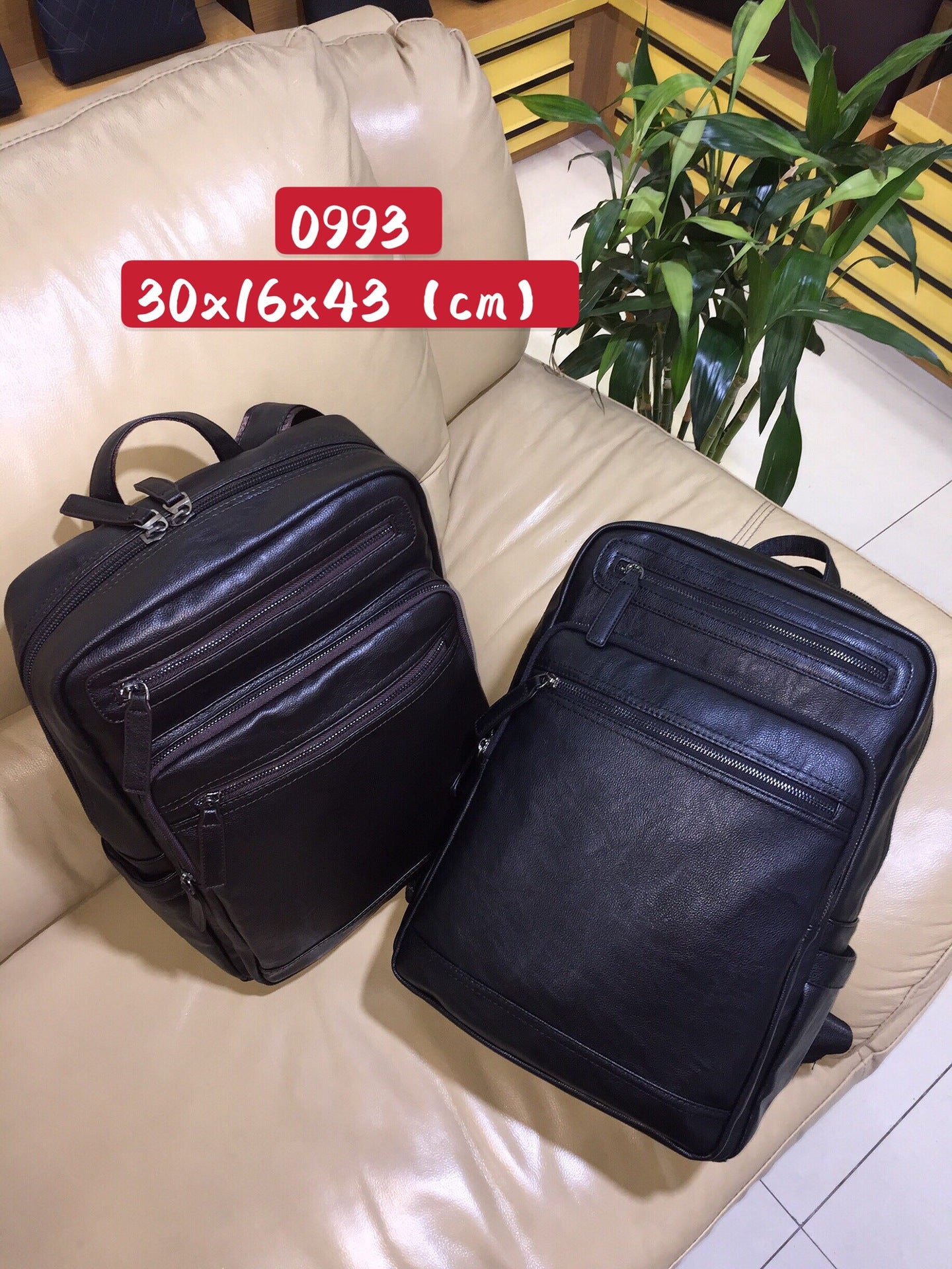 Men's Slouchy Lightweight Leisure Traveling Korean Backpacks