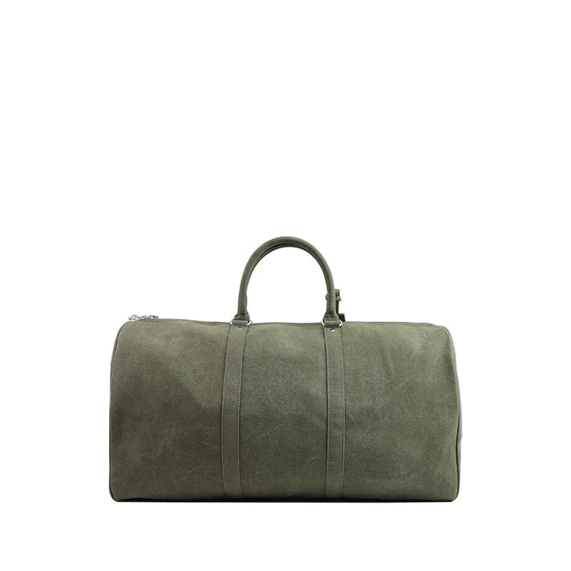 Retro Fashion Army Green Canvas Portable Travel Bags