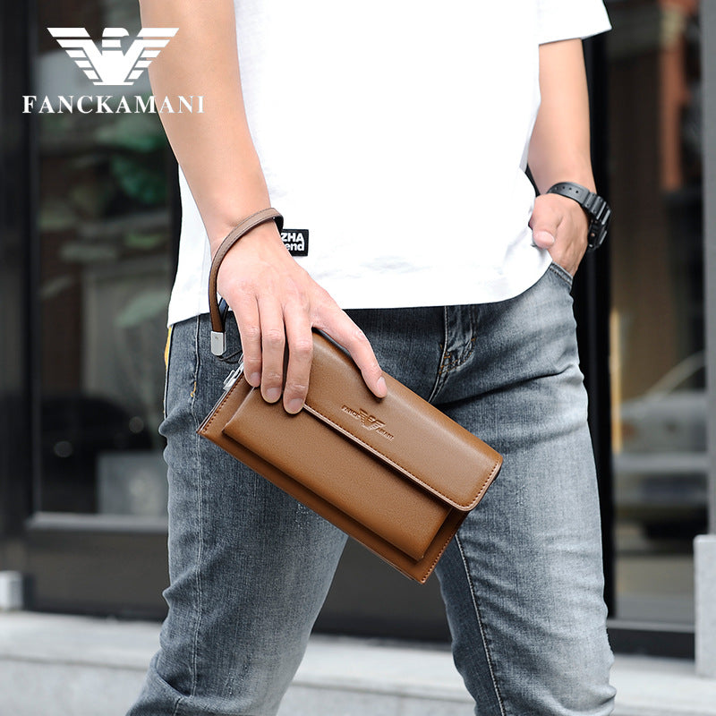 Men's Kerry Ama Clutch Fashion Korean Style Men's Handbags
