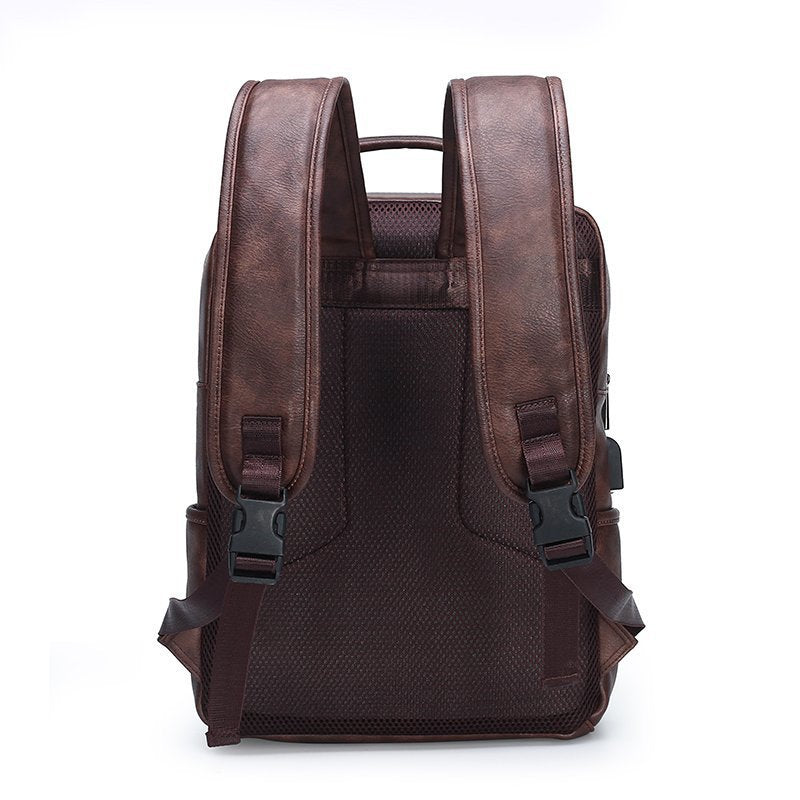 Men's Vintage Fashion Trend Computer Double Back Bags