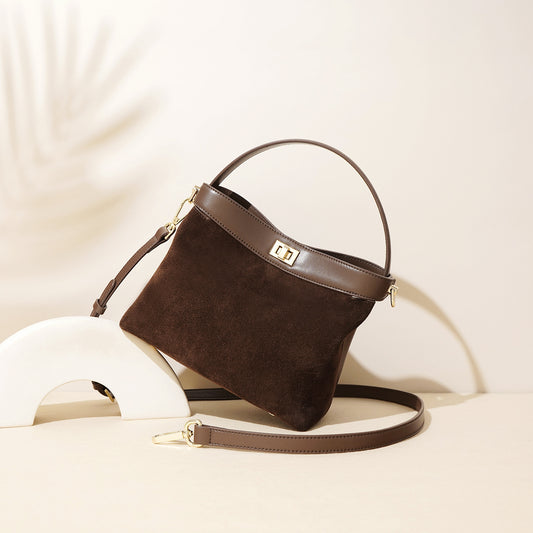 Color Female Autumn Frosted Vintage Portable Bags