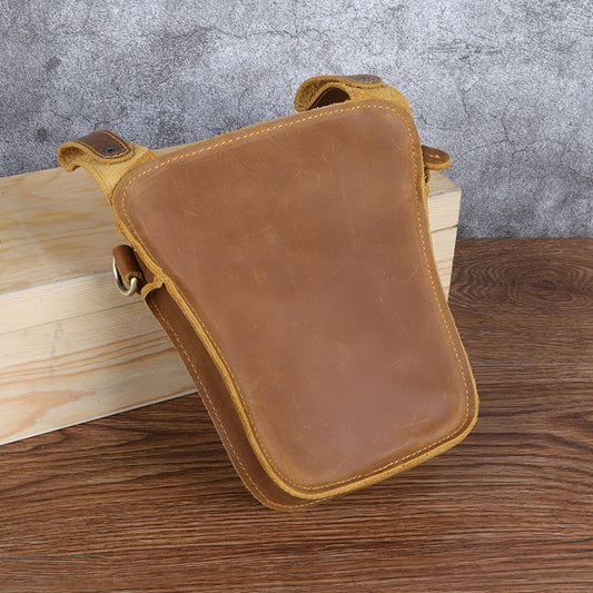 Men's Harley Knight Retro Crazy Horse Top Men's Waist Packs