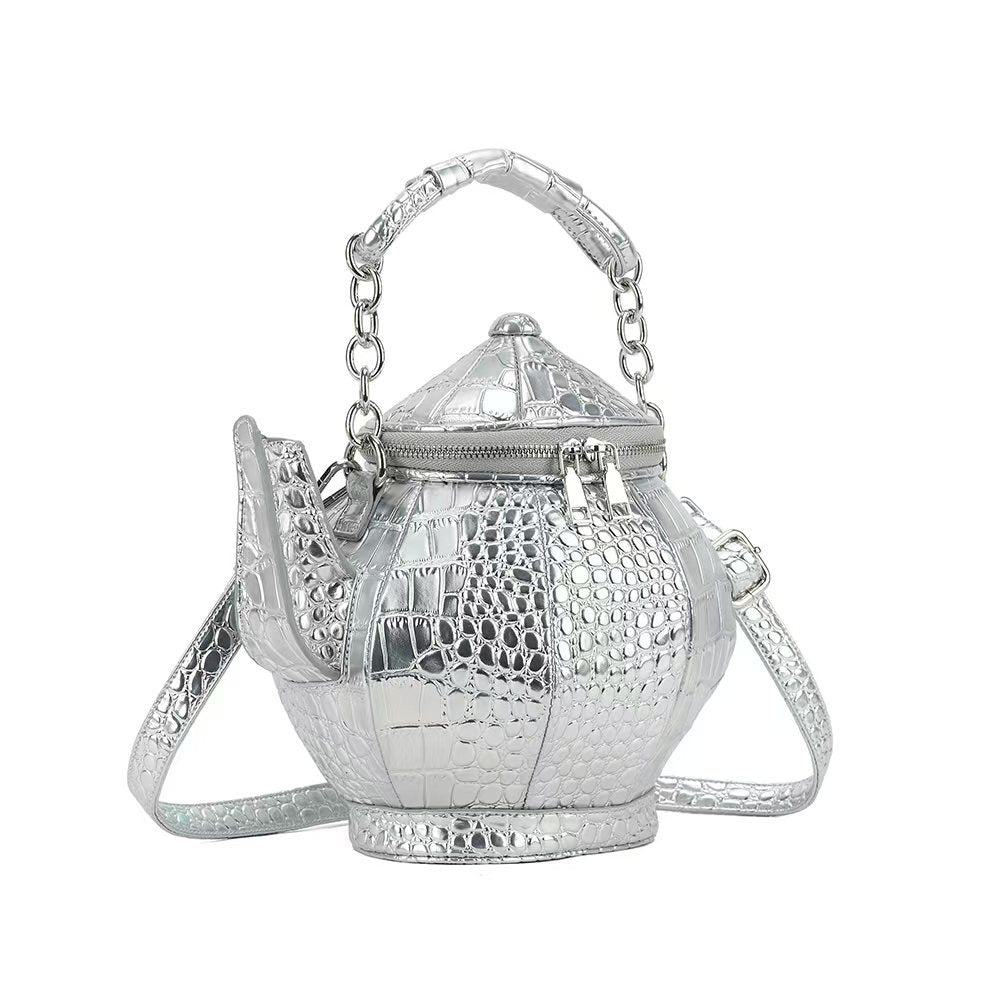Women's Creative Chinese Style Teapot Wine Pot Handbags