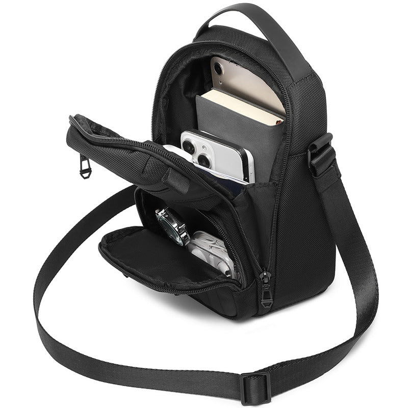 Men's Waterproof High Sense Simple Lightweight Men's Shoulder Bags
