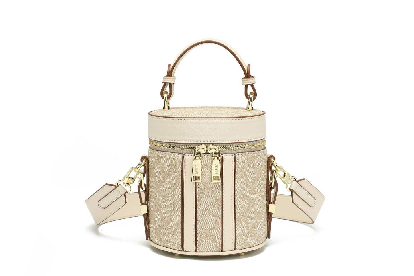 Women's Cylinder Fashion Trendy Korean Wild Round Shoulder Bags