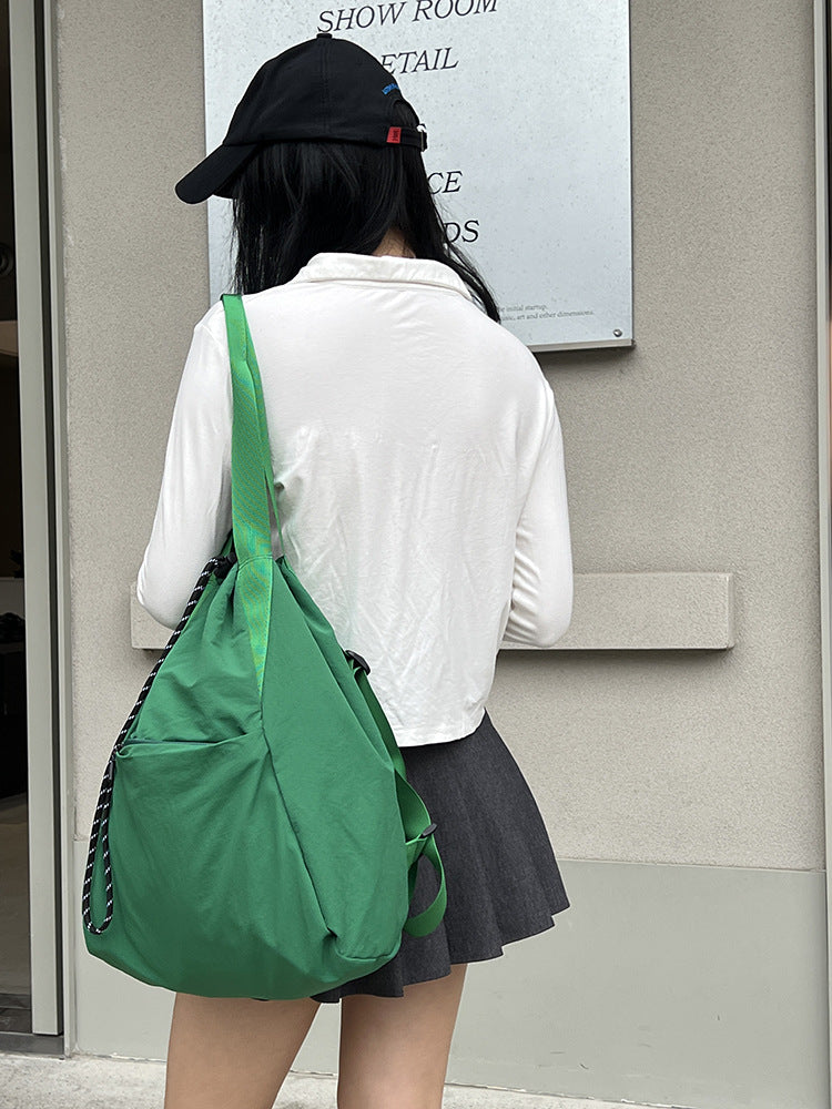 Women's Ge Large Capacity Double Oxford Cloth Bucket Bags