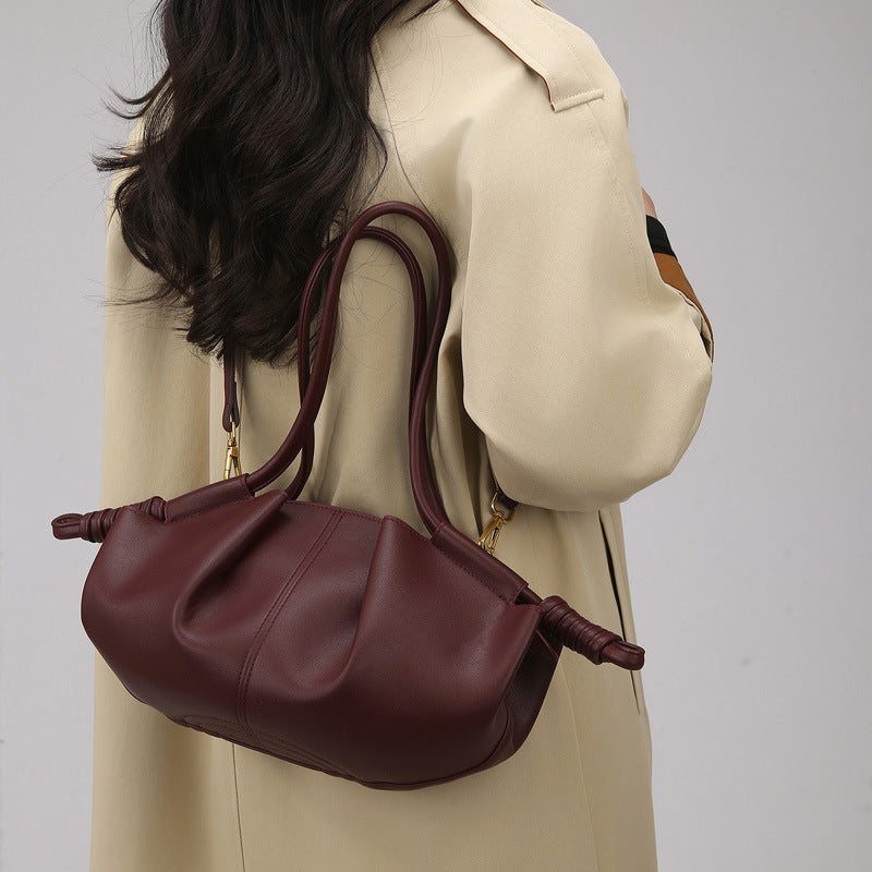 Women's For High-grade Korean Style Fashionable Cloud Shoulder Bags
