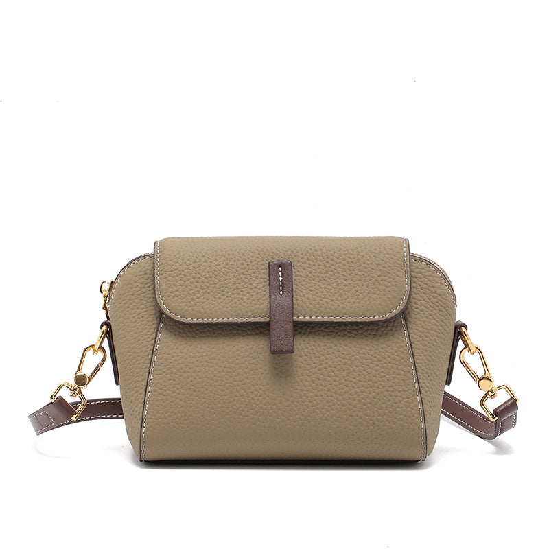 Women's Genuine Leather Fashionable High-grade Minority Light Crossbody Bags