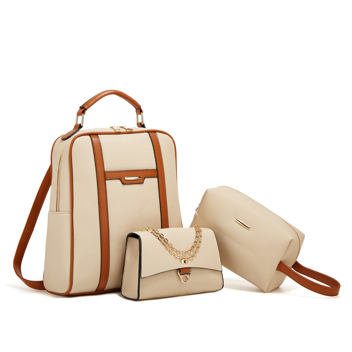 Unique Lightweight Business Large Capacity Three-piece Backpacks