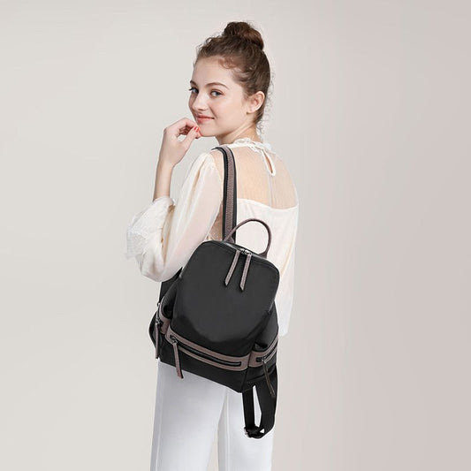 Women's Oxford Cloth Korean Fashionable Nylon Canvas Backpacks