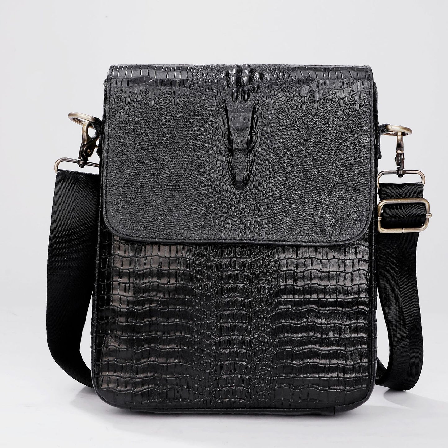 Men's First Layer Cowhide Trendy Fashion Men's Shoulder Bags