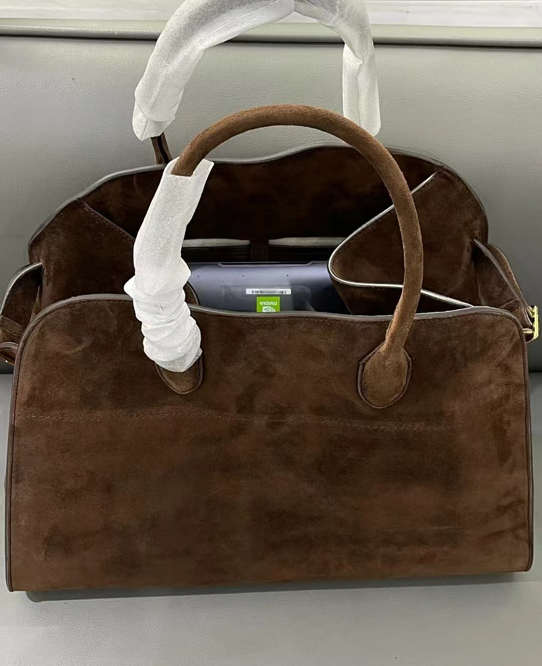 Cool Popular Cowhide Suede High Sense Tote Bags