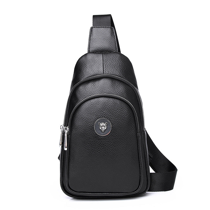 Men's Genuine Leather Business Multifunction First Layer Men's Messenger Bags