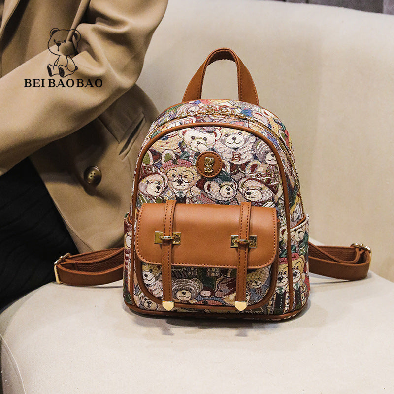 Women's Popular Creative Source Fresh Sweet Backpacks