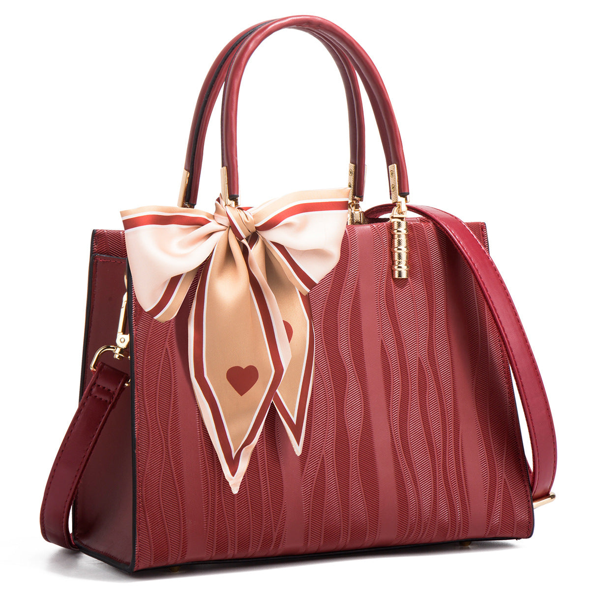 Women's Red Wedding Bridal Mother Engagement Large Handbags