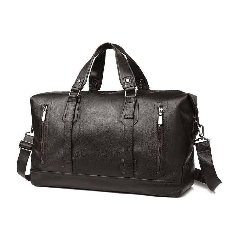 Men's Business Korean Style Simple Waterproof Large Travel Bags