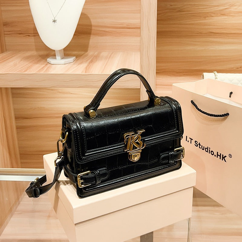 Women's Genuine Leather Simple Trendy Fashion Shoulder Bags