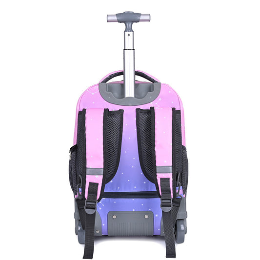 Charming Creative Printed Bull Stair Climbing Elementary School Students' Schoolbags