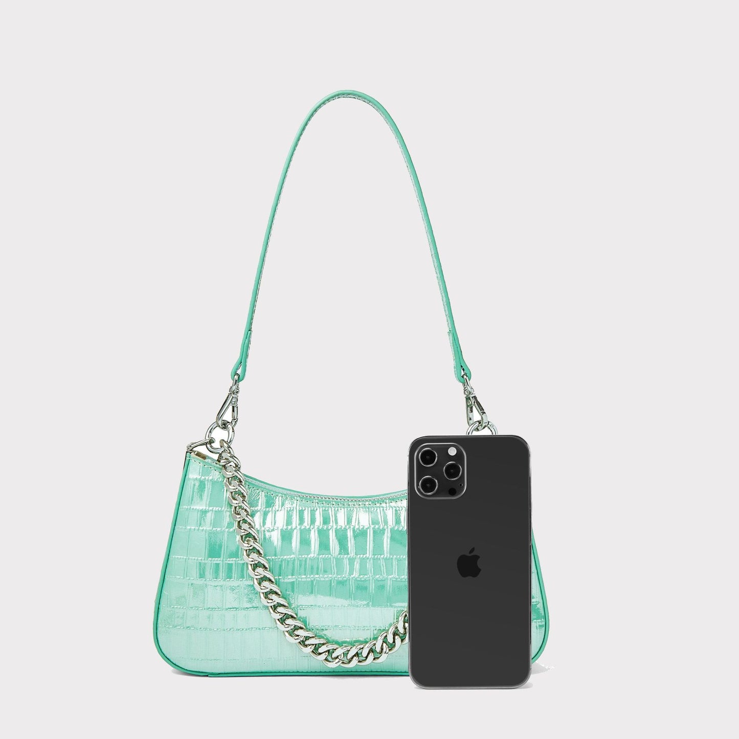 Women's Leather Minority First Layer Chain High-grade Armpit Bags