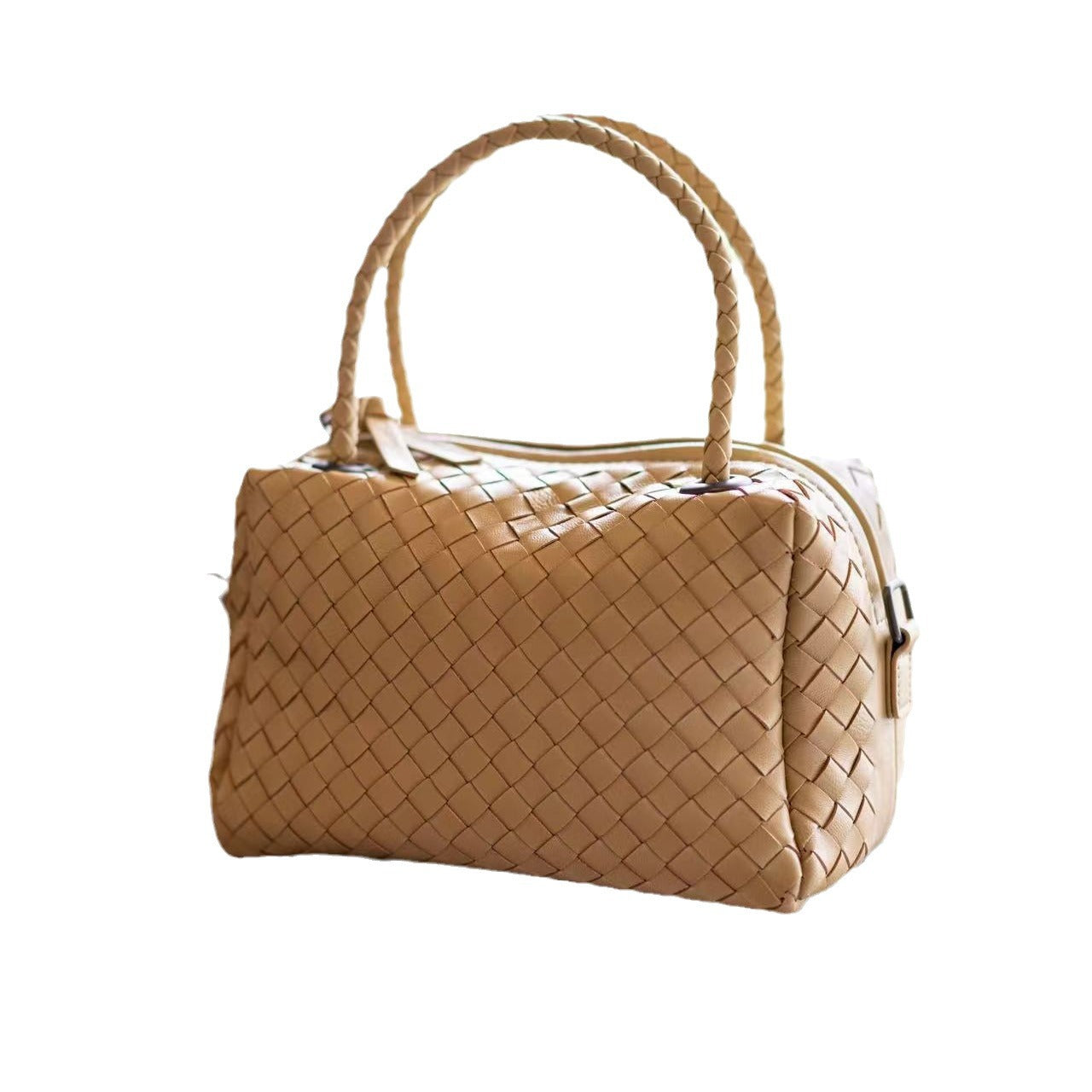 Women's Boston Portable Large Capacity Genuine Leather Crossbody Bags