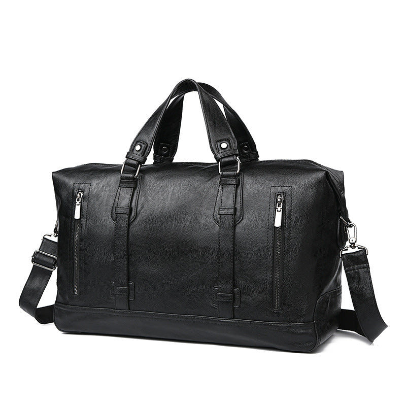 Men's Business Korean Style Simple Waterproof Large Travel Bags