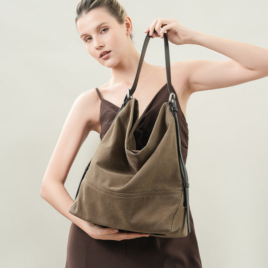 Underarm Commuter High-grade Artistic Niche Portable Large Tote Bags
