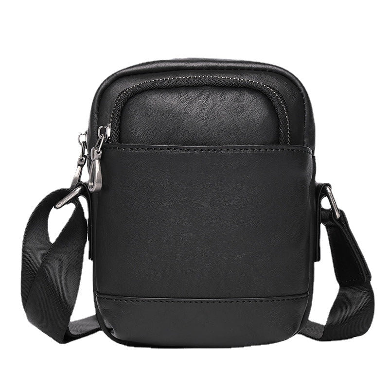 Men's New Top Layer Cowhide Portable Men's Messenger Bags
