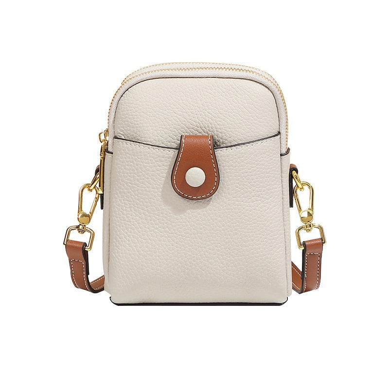 Women's First Layer Cowhide Fashion Soft Leather Shoulder Bags