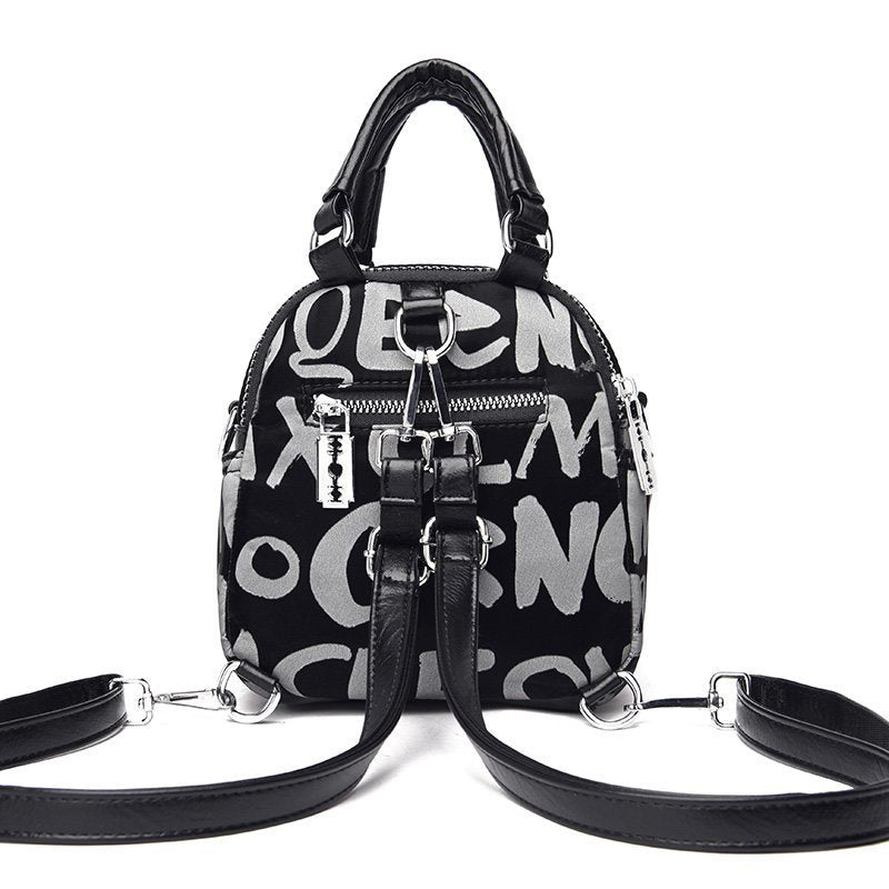 Women's Letter High-grade Hot Rhinestone Western Style Backpacks