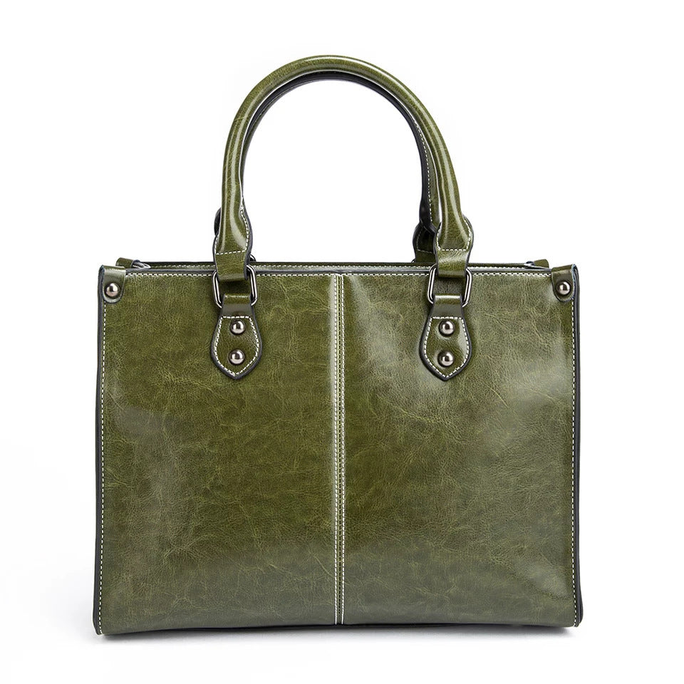 Women's Large Capacity Totes Commuter Business Simplicity Handbags