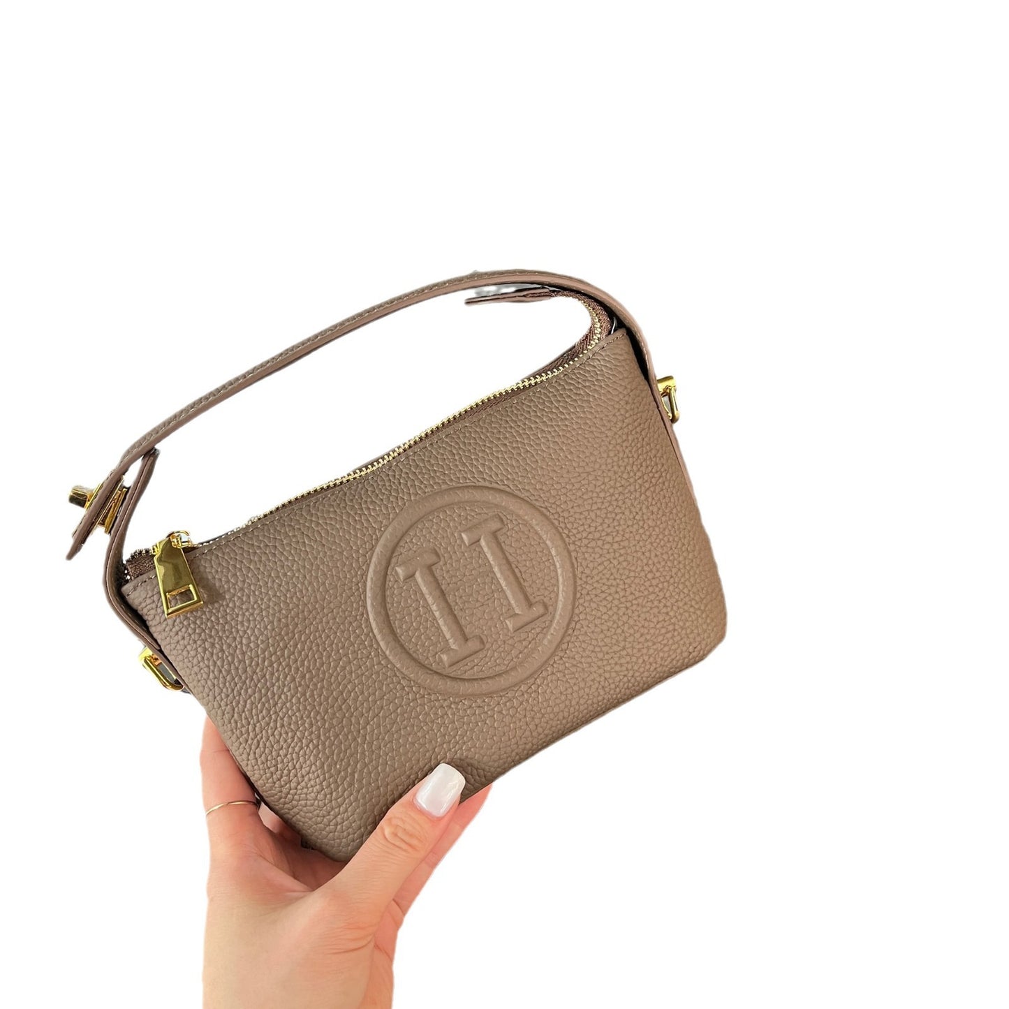Women's Genuine Leather Fashion Home Original Three Tote Bags