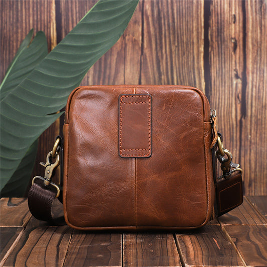 Women's & Men's & Shopping Cigarette Pants Genuine Leather Men's Waist Packs