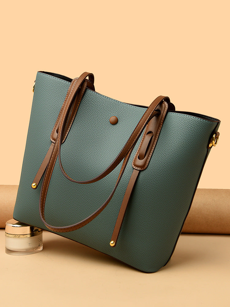 Women's Fashion Refined Simple Large Capacity Commuter Shoulder Bags