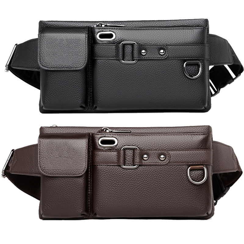Men's Popular Stylish Vintage Underarm Leisure Men's Waist Packs