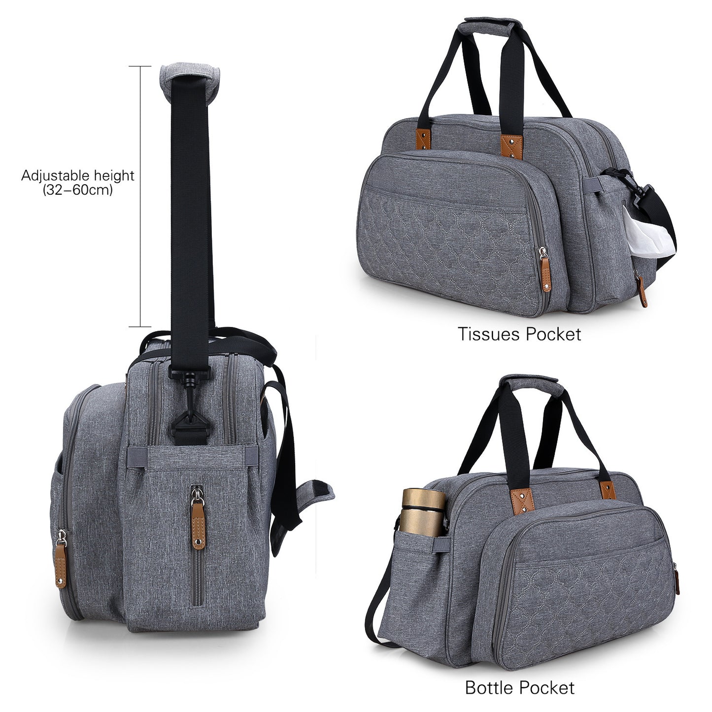 Mummy Lying Crib Comfortable One Diaper Bags