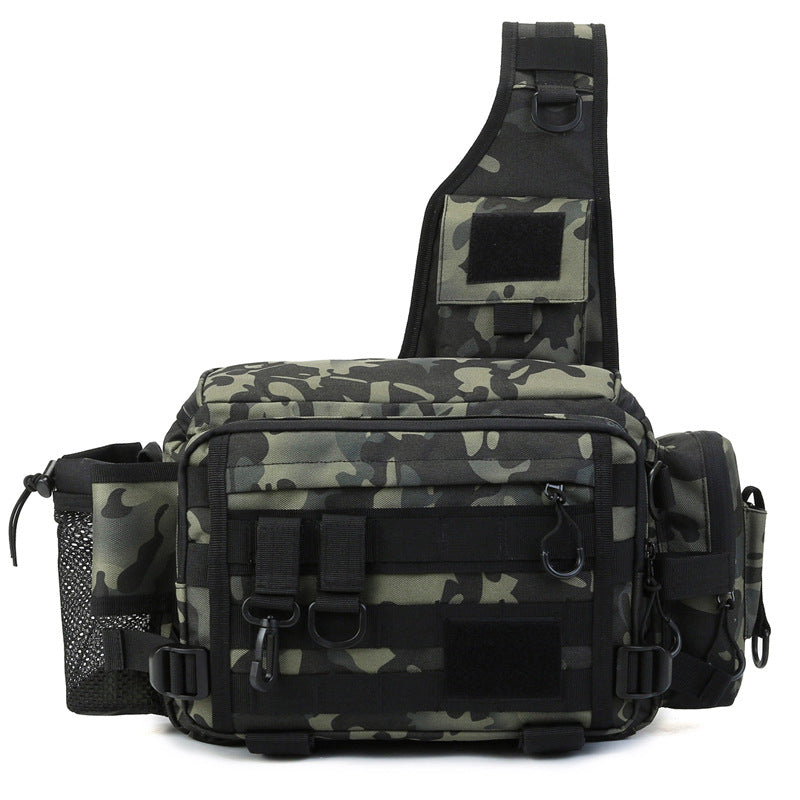 Lure Multifunctional Waterproof Portable Camouflage Pole Sports Backpacks